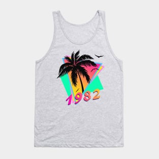 1982 Tropical Sunset Tank Top